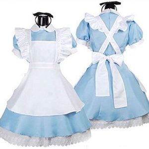 Alice in Wonderland Cosplay Costume Dress